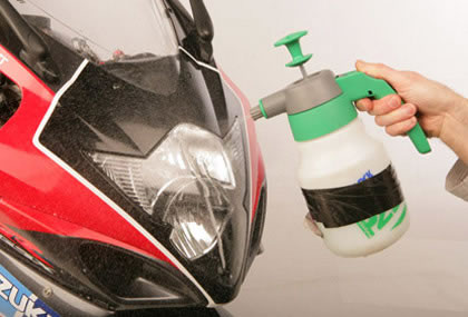 Step 1 - Motorcycle Paint Protection Installation