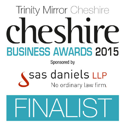 Cheshire Business Awards Finalist