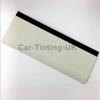 Rubber edge squeegee